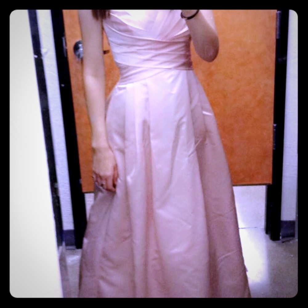 Davids Bridal Pink Dress size 4